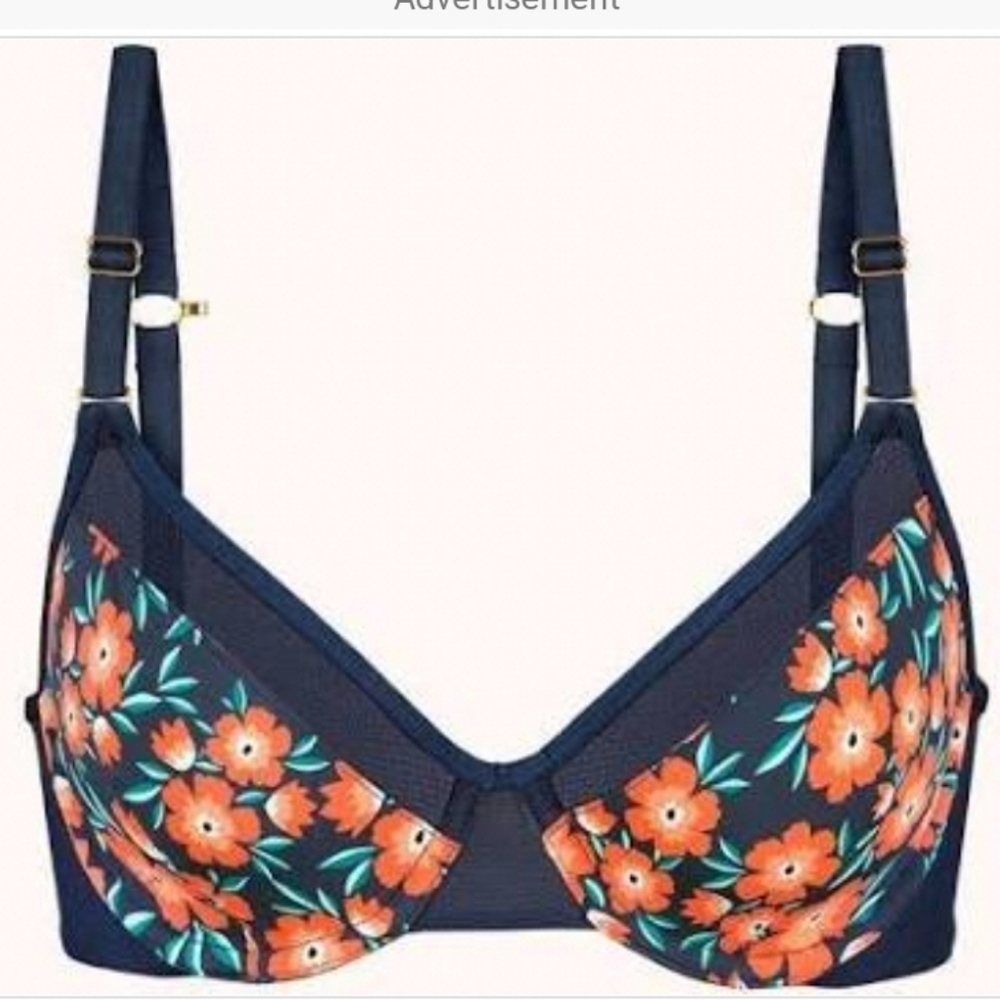 Lively unlined, NIB, underwire bra, 36A
